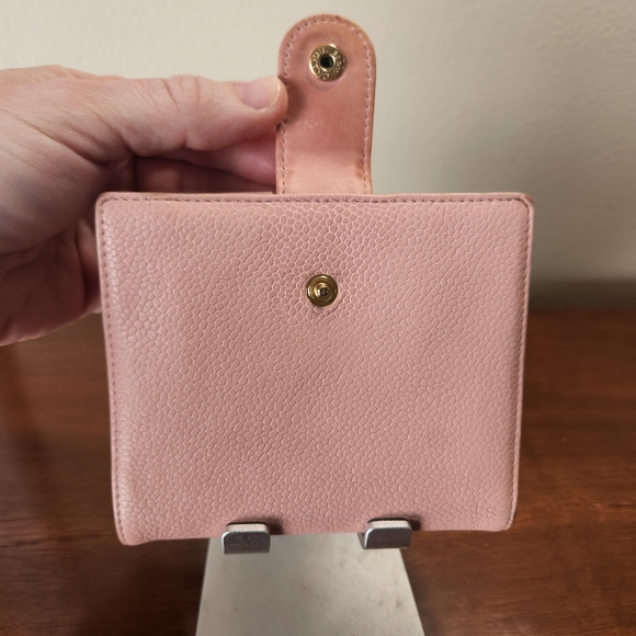 Chanel Vintage Pink Caviar Leather Small Wallet - Picture 3 of 10